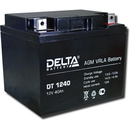 Аккумулятор герметичный свинцово-кислотный Delta Delta DT 1240