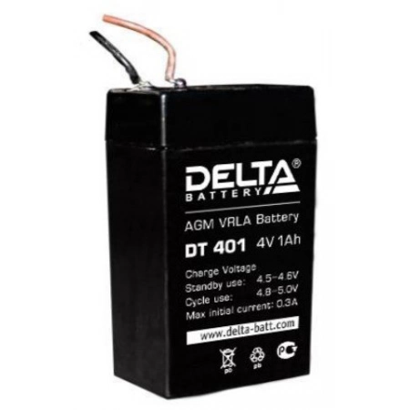 Аккумулятор герметичный свинцово-кислотный Delta Delta DT 401