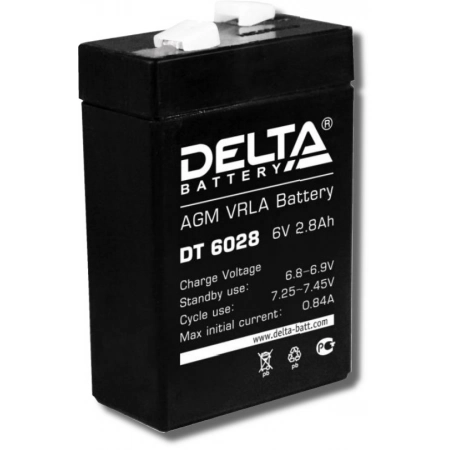 Аккумулятор герметичный свинцово-кислотный Delta Delta DT 6028