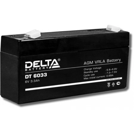 Аккумулятор герметичный свинцово-кислотный Delta Delta DT 6033