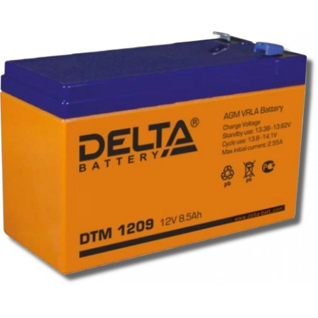 Аккумулятор герметичный свинцово-кислотный Delta Delta DTM 1209