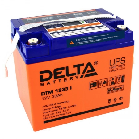 Аккумулятор герметичный свинцово-кислотный Delta Delta DTM 1233 I