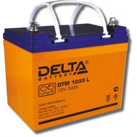 Аккумулятор герметичный свинцово-кислотный Delta Delta DTM 1233 L