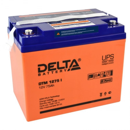 Аккумулятор герметичный свинцово-кислотный Delta Delta DTM 1275 I