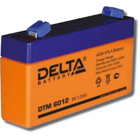 Аккумулятор герметичный свинцово-кислотный Delta Delta DTM 6012