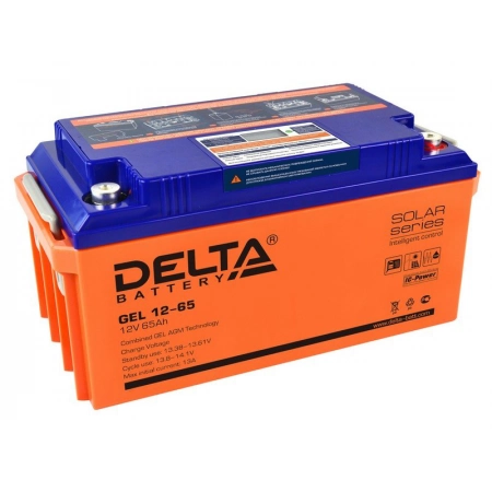 Аккумулятор герметичный свинцово-кислотный Delta Delta GEL 12-65
