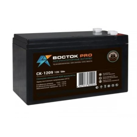 Аккумулятор герметичный свинцово-кислотный Восток Восток СК 1209