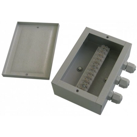 Коробка распределительная с гермовводами Охранная Техника Барьер-КР-М (12 цепей, металл)