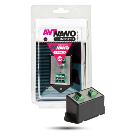 Подавитель помех в AHD/CVI/TVI Инфотех AVT-Nano UTP Suppressor