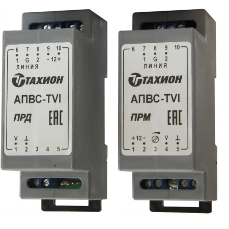 Комплект устройств для передачи видеосигнала по витой паре Тахион АПВС-TVI