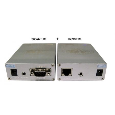 Комплект (передатчик+приёмник) VGA и аудиосигнала OSNOVO TA-V/2+RA-V/2