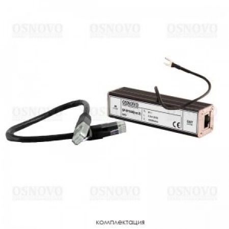 Устройство грозозащиты цепей Ethernet OSNOVO SP-IP/1000(ver2)