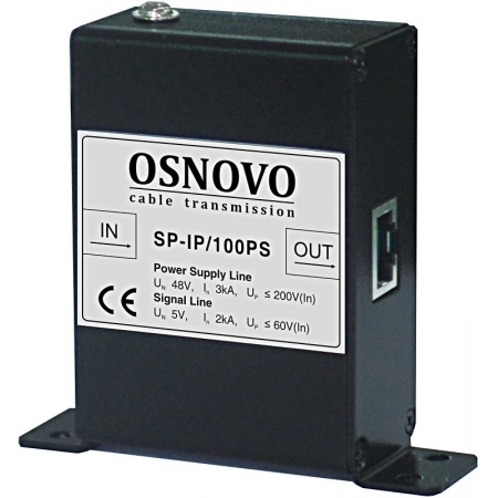 Устройство грозозащиты OSNOVO SP-IP/100PS