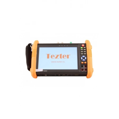 Многофункциональный тестовый видеомонитор для аналогового и IP видеонаблюдения Tezter TIP-H-M-7
