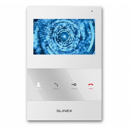 Монитор домофона цветной SLINEX SQ-04M (белый)