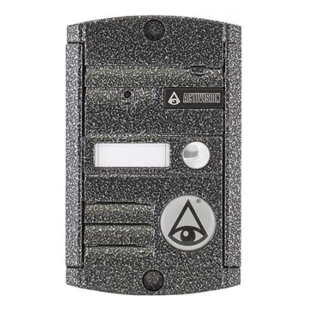 Вызывная видеопанель цветная Activision AVP-451 (PAL) (цвет серебро)