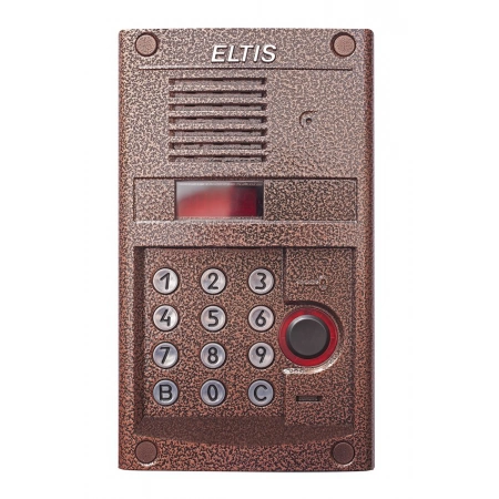 Блок вызова домофона ELTIS DP400-RD24 (медь)