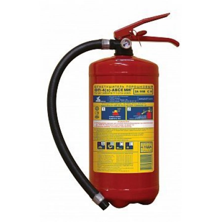 Огнетушитель порошковый закачной Пожтехника Центр ОП-4(з)-АВСЕ МИГ