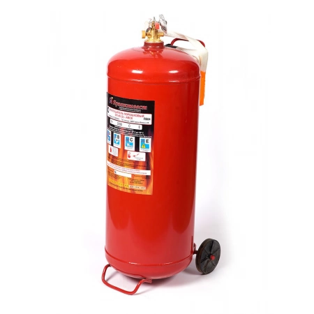 Огнетушитель порошковый, передвижной ЯрПожИнвест ОП-40 (з) АВСЕ