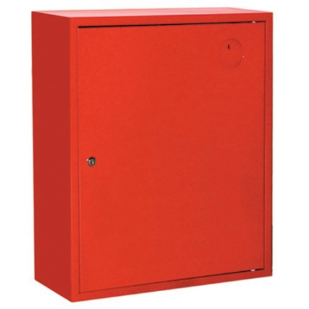 Шкаф пожарный навесной закрытый красный ТОИР-М Ш-ПК-001НЗК (ПК-310НЗК) лев.