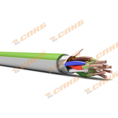 Кабель для систем ОПС и СОУЭ низкотоксичный СПКБ-Техно КПВСЭВнг(А)-FRLSLTx 2х2х1,0