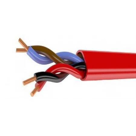 Кабель для систем ОПС и СОУЭ огнестойкий, с низким дымо и газовыделением СПКБ-Техно КПКВнг(А)-FRLS 2х2х0,2