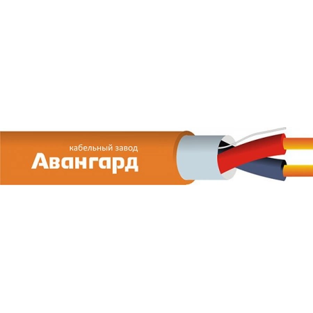 Кабель для систем ОПС и СОУЭ огнестойкий, не поддерживающий горения, экранированный Авангард КПСЭнг(А)-FRHF 1х2х0,2 (Авангард)