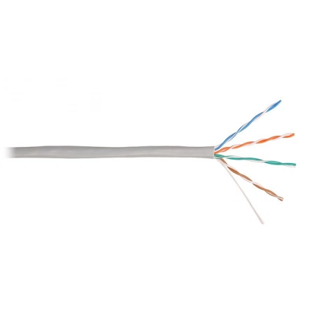 Кабель «витая пара» (LAN) для структурированных систем связи NIKOLAN U/UTP 4pair, Cat5e, Solid, In, PVC (4100A-BL)