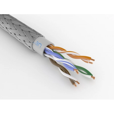 Кабель «витая пара» (LAN) в броне Паритет ParLan ARM U/UTP Cat5e PVCLS нг(А)-FRLS 4х2x0,52