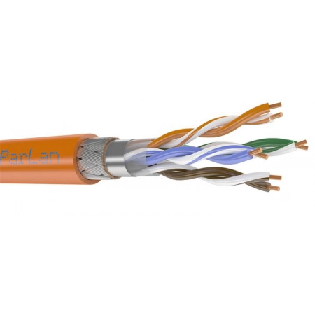 Кабель «витая пара» (LAN) для структурированных систем связи Паритет ParLan F/UTP Cat5e 4х2х0,52 ZH нг(А)-HF