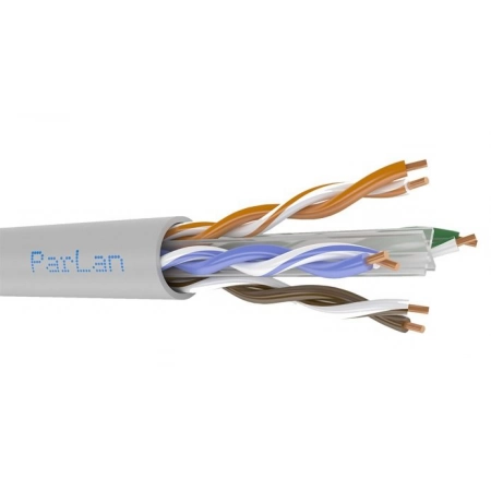 Кабель «витая пара» (LAN) для структурированных систем связи Паритет ParLan U/UTP Cat6 4х2х0,57 PVC