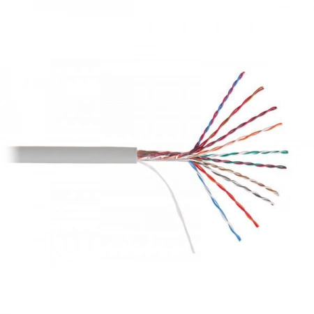 Кабель симметричный (витая пара) ITK U/UTP 10x2х24AWG кат.5E solid PVC (LC1-C5E10-111)