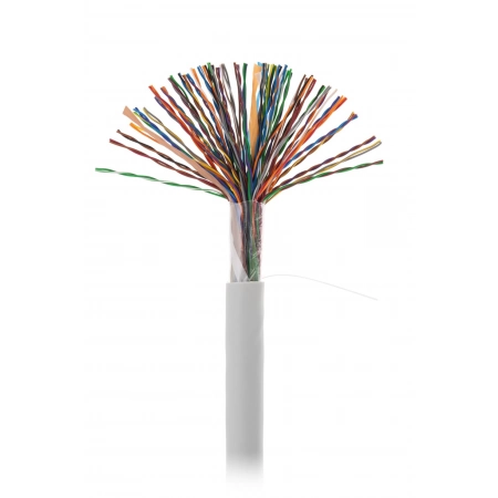 Кабель «витая пара» (LAN) для структурированных систем связи NETLAN U/UTP 50pair, Cat5, In, PVC (EC-UU050-5-PVC-GY-3)