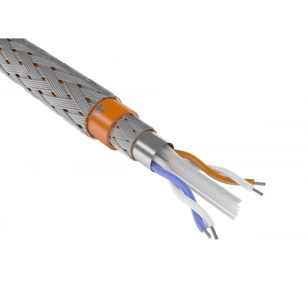 Кабели для промышленного интерфейса RS-485 одиночной прокладки Паритет КИС-ПКнг(А)-HF 2х2х0,6мм