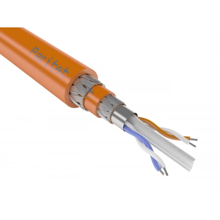 Кабели для промышленного интерфейса RS-485 одиночной прокладки Паритет КИС-ПКШпнг(А)-HF 2х2х0,78мм