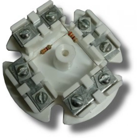 Коробка коммутационная для 4х2 проводов Велос УК-2Р с резистором