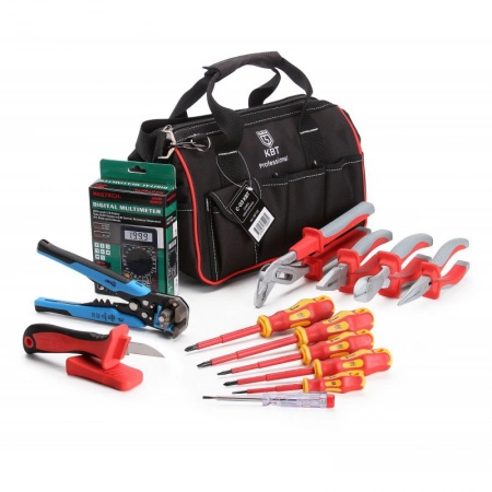 Набор инструментов электрика КВТ НИЭ №2