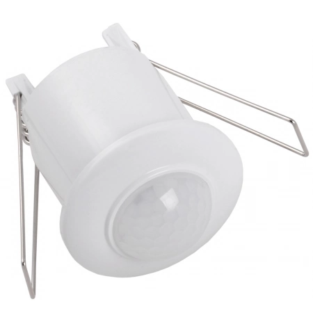 Датчик движения потолочный врезной IEK ДД 301 (LDD11-301-800-001) белый