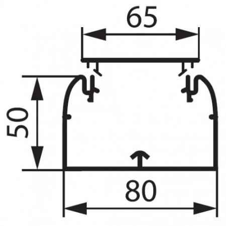 Кабель-канал DLP 80х50 Legrand LegranD 010419