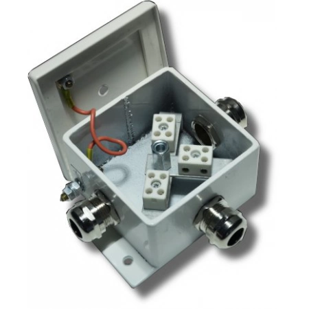 Коробка монтажная огнестойкая Гефест КМ-О (6к*6,0)-IP66 три ввода