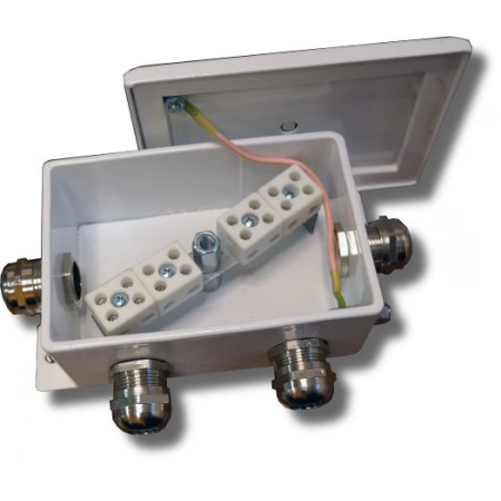 Коробка монтажная огнестойкая Гефест КМ-О (8к*6,0)-IP66-d четыре ввода