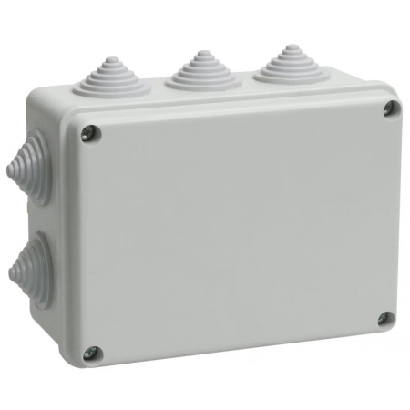 Коробка распаячная для открытой проводки IEK КМ41242 150х110х70 (UKO10-150-110-070-K41-55)