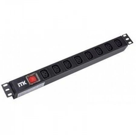 Блок розеток 19” без шнура ITK PH12-8C133