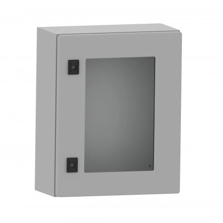Навесной шкаф с прозрачной дверью ДКС Навесной шкаф CE, 400x300x200 мм, IP66 (R5CEX0442)