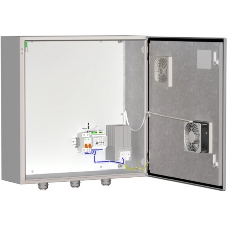 Шкаф монтажный с обогревом и вентиляцией Тахион ТШ-1В