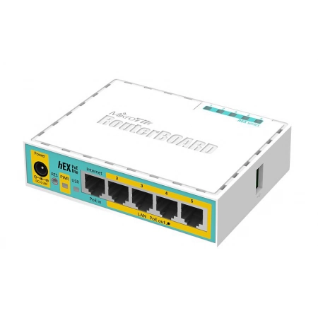 Роутер MikroTik hEX PoE lite