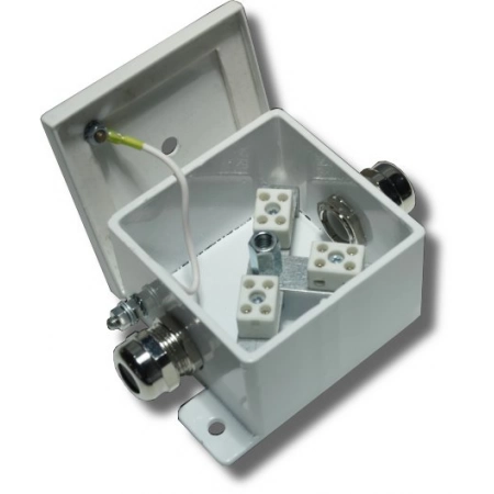 Коробка монтажная огнестойкая Гефест КМ-О (6к)-IP66 два ввода