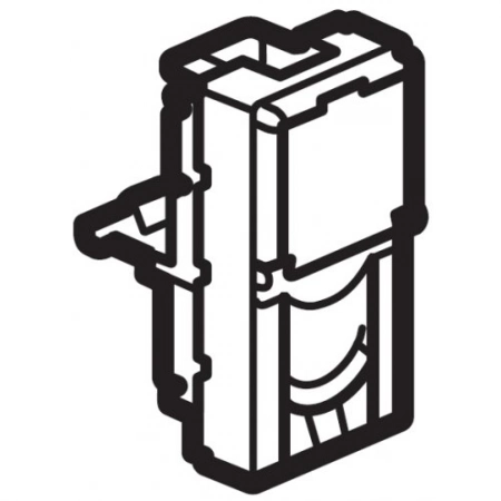 Розетка Mosaic RJ11 1 модуль (Famille 0512) Legrand LegranD 078730