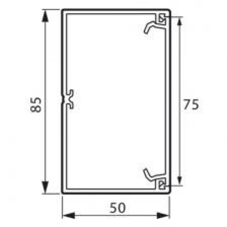 Короб Legrand Кабель-канал 85x50 мм METRA (638080)