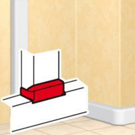 Отвод плоский Legrand Отвод плоский для короба DLP 85мм (010736)